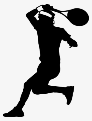 Tennis Stroke Wall Sticker - Horse Rearing Up Silhouette #739292