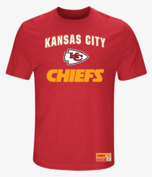 Men's Kansas City Chiefs Majestic Red Line Of Scrimmage - Man Utd 06 07 Kit #739295