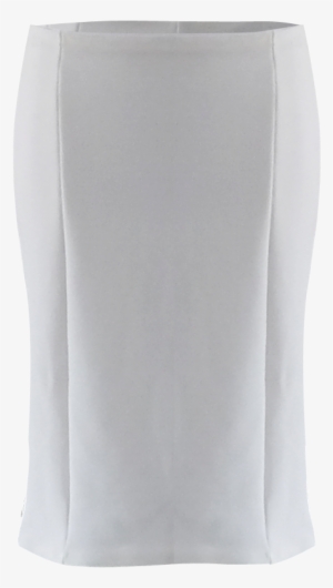 White Fitted Pencil Skirt - Tennis Skirt #739665