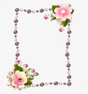 Borders And Frames, Borders For Paper, Cute Frames, - Png Frames Rose #739984
