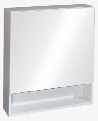 Mirror Vanity Shelf Naturel Vario 60 Cm, White #7305312