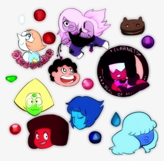 Ruby And Sapphire Lapiz Lazuli Peridot Garnet Steven #7305894 Ruby And Sapphire Lapiz Lazuli Peridot Garnet Steven #7305894