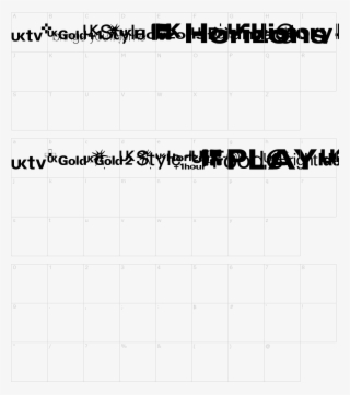 Uk Tv Logos Font #7308133
