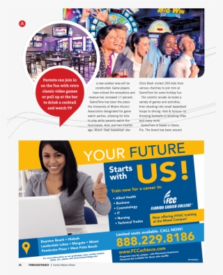 Gametime Miami In Family Matters Magazine Pg3 #7308651