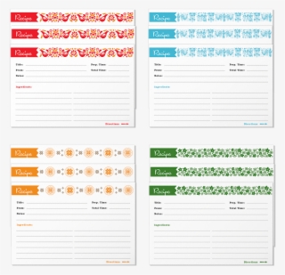 Vintage Pyrex Recipe Cards #7309808