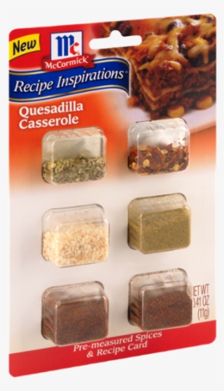 Mccormick® Quesadilla Casserole Pre-measured Spices #7310438