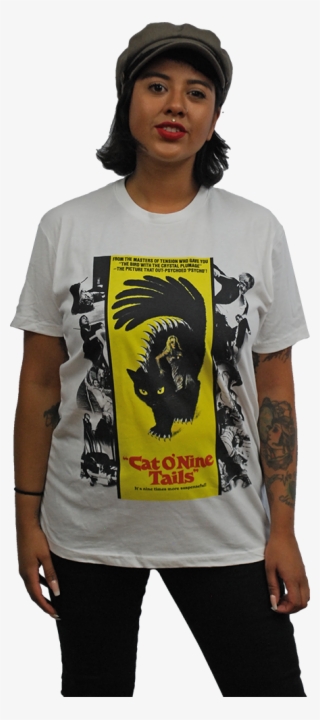 Dario Argento “cat O' Nine Tails” Poster T-shirt #7312626