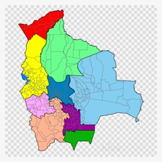 Mapa De Bolivia Sin Fondo Clipart Santa Cruz De La #7317035