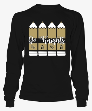 Ucf Knights - Teacher - Pencils - Cut Through T-shirt, #7317156