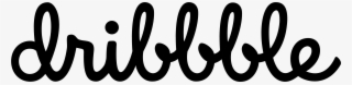Dribbble Logo Black #7323727