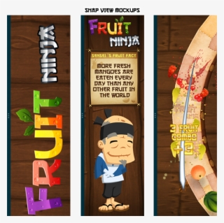 Fruit Ninja Has Always Been A Full Screen Game, It's #7325124
