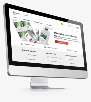 Imac Mock Up Avery Webpage Home #7325522