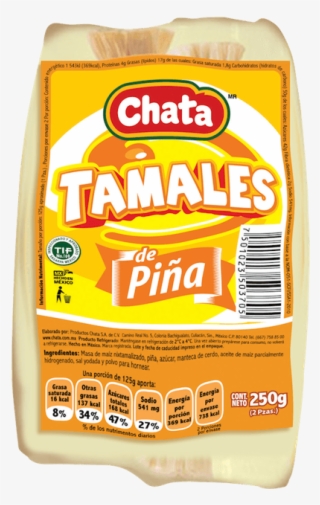Chata Tamales De Piña 2 Piezas #7330168