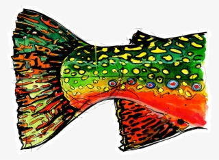 Ryan Keene Brook Trout Tail Sticker #7330437