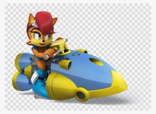 Download Sonic And Sega All Stars Racing Amy Rose Clipart #7333549