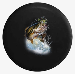 Jumping Fish Fishing Lure Lake Large Mouth Bass Jeep #7334259