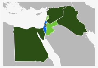 Israel Map Png #7335742