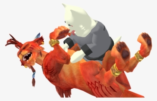 Lesser Dog Gives Red Xiii A Tummy Rub #7337293