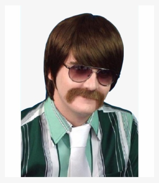 70's Guy Wig Brown #7339065