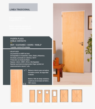 1 Puerta Placa #7342275