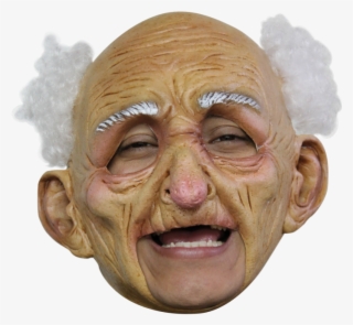 Deluxe Old Man Chin Strap Horror Mask #7342841