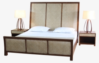 Cane Weave Double Bed #7345294