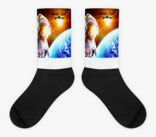 Man On The Moon Socks #7345296