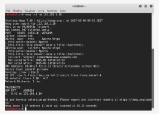 Then, I Launched Nmap #7345565