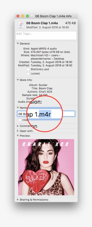 Change File Extension To M4r #7345785