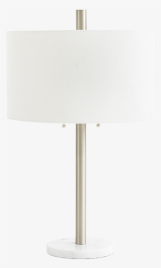 Image For Table Lamp In Metal And Marble With White #7346827