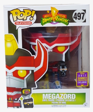 Megazord 6" Sdcc 2017 Exclusive Pop Vinyl Figure #7347357