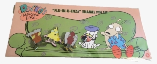 Nick Box Exclusive Rocko's Modern Life Flu In U Enza #7351019