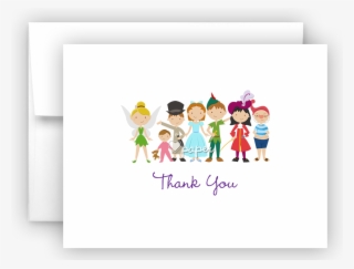 Peter Pan Thank You Cards Note Card Stationery • Flat, #7354789
