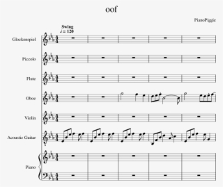 [ruff Draft] Sheet Music For Flute, Violin, Piano, #7355756