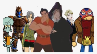 Gaston And Frollo Wall Pixel #7355760