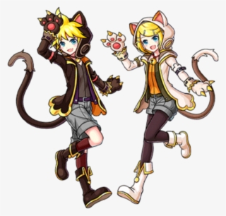 Vocaloid Kagamine Rin Len Neko Kagaminelen Kagaminerin #7358831