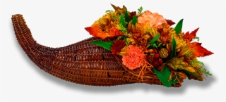Horn O' Plenty Floral Cornucopia #7366860