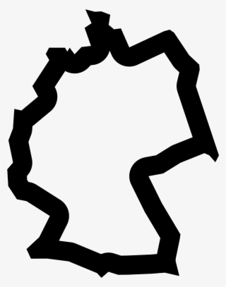 Germany Map Icon #7368148