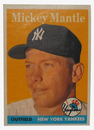 Just In Time For Dad's Day, A 1958 Mickey Mantle New #7370887 Just In Time For Dad's Day, A 1958 Mickey Mantle New #7370887
