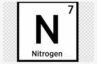 Nitrogen Periodic Table Png Clipart Nitrogen Periodic #7371356