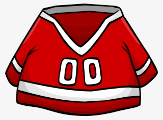 Red Hockey Jersey #7371489