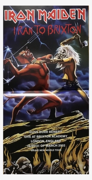 Iron Maiden I Ran To Brixton Ltd Edit Gatefold Sleeve #7375478