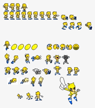 Sonic The Sanshrew Sprite Sheet Wip - Free Transparent PNG Download ...