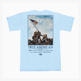 Peach State Pride Men's Iwo Jima Short Sleeve Tee #7378364