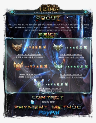 [na/lan] Dc's Elo Boosting #7378578