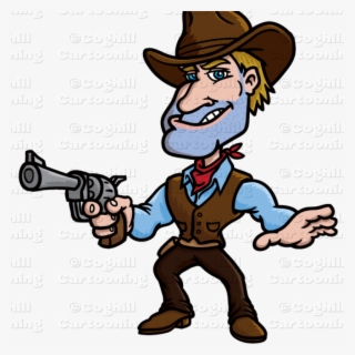 Free Cowboy Clipart Cartoon Gunslinger Cowboy Clip #7383183