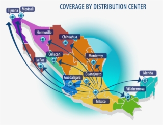 Mapa Mexico Png #7384101