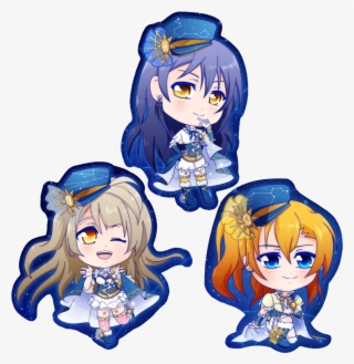 Love Live Holographic Stickers #7384267