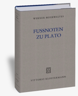 Fußnoten Zu Plato #7385132