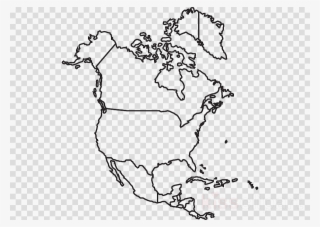 North America Map Drawing Clipart United States Of #7388251